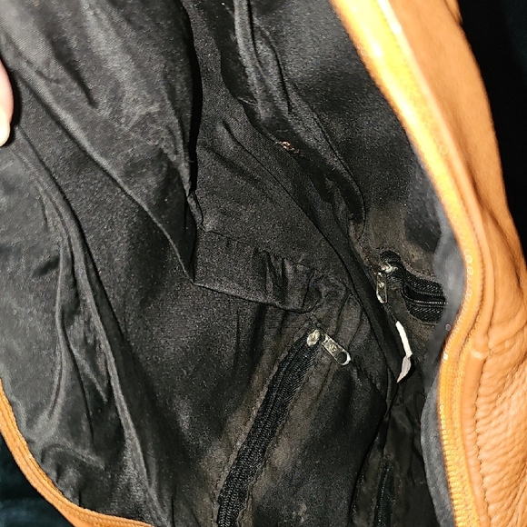 Brown Leather Sling Bag - Picture 9 of 11